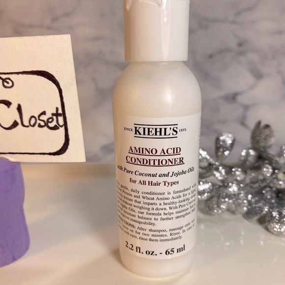Kiehls Amino Acid Conditioner, Coconut Oil, Wheat Protein, NEW -Travel Size 65ml - Picture 2 of 11